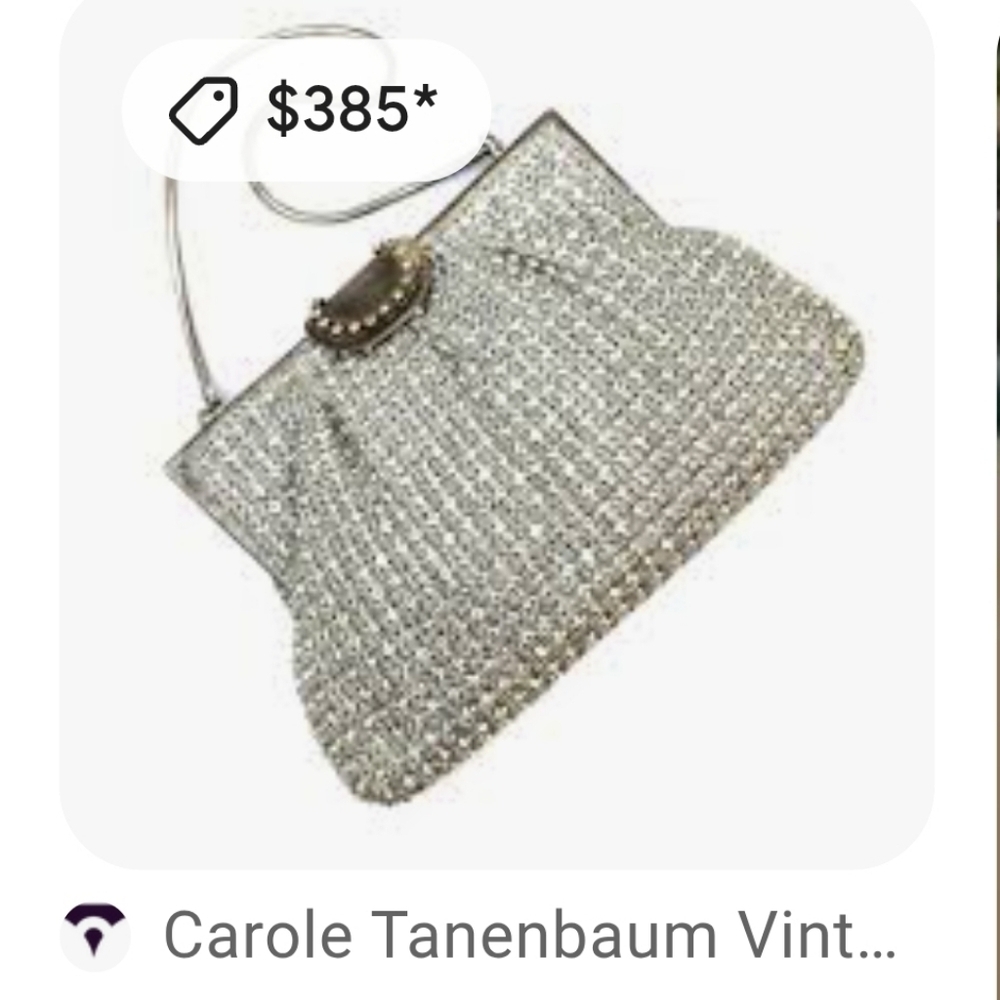 Vintage Crystal Beaded Bag - Picture 11 of 11